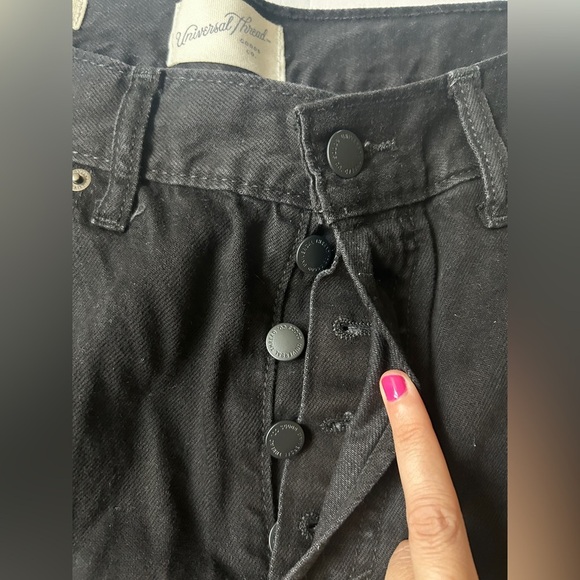 Universal Thread Women's Mid-Rise Super Wide Leg Jeans Size 10 - Picture 4 of 9